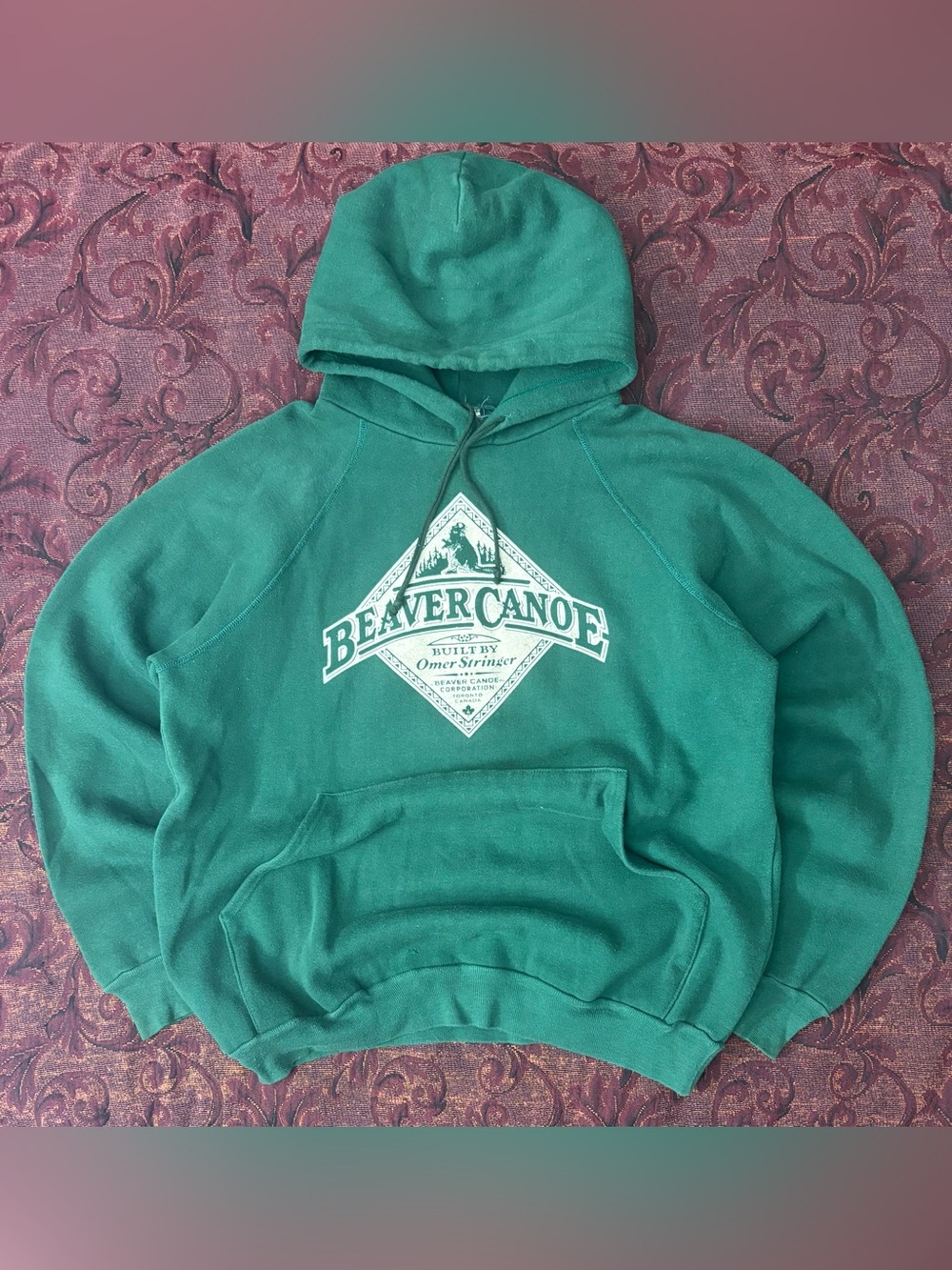 90s Beaver Canoe Hoodie